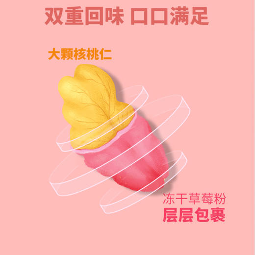 【疆果果】新疆特产 草莓核桃仁 10g*12 商品图3