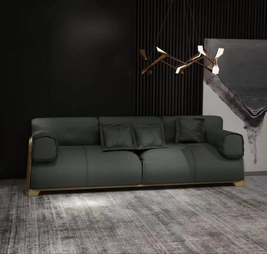 遇见 寂风 沙发北美进口白蜡木+磨砂绒布+高密度海棉[免费送装，偏远地区除外] 商品图1