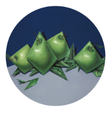 《创世纪》艺术家周松限量版骨瓷圆盘