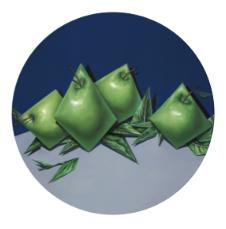 《创世纪》艺术家周松限量版骨瓷圆盘 商品图0