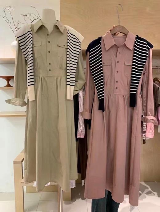 女长袖披肩连衣裙8181 商品图0