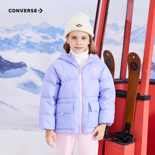 CONVERSE 冬 大童小童 儿童童装羽绒服 CNVN-LO-F349 商品图0