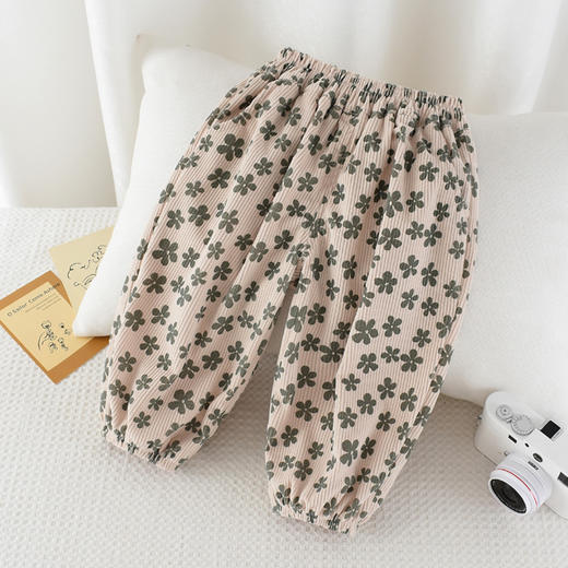 【好面料，真的不一样！】儿童灯笼裤春秋季宝宝休闲裤子女童外穿洋气哈伦卫裤2023新款秋装lm 商品图4