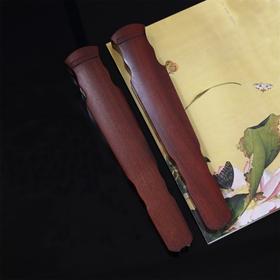 古琴松石间意°酸枝镇纸（对）