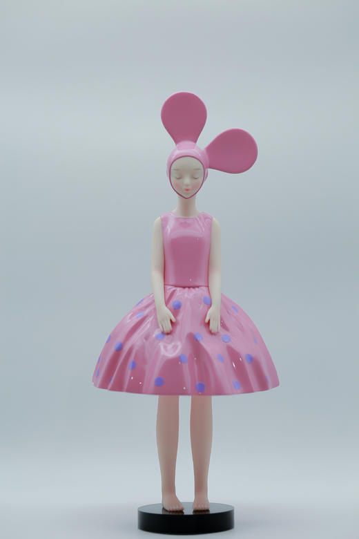 粉蓝波点-然女孩-500版 商品图2