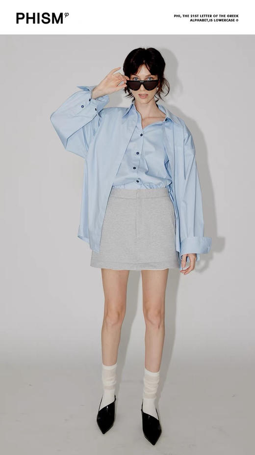 假两件结构衬衫 商品图1