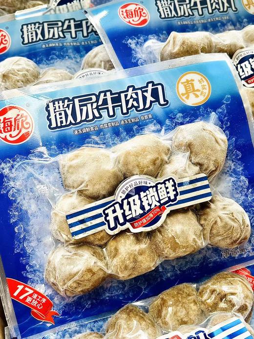 海欣—撒尿牛肉丸锁鲜装200g 商品图1