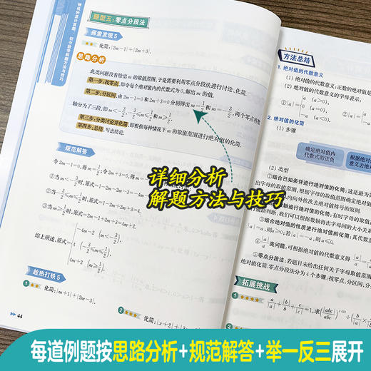 神机妙算•各版本通用：小学数学计算好题800道+计算题方法与技巧、初中数学计算好题800道+初中数学解题方法与技巧 商品图9
