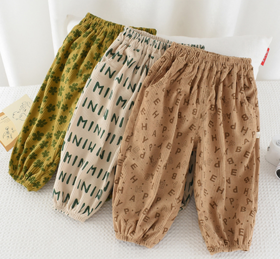 【好面料，真的不一样！】儿童灯笼裤春秋季宝宝休闲裤子女童外穿洋气哈伦卫裤2023新款秋装lm