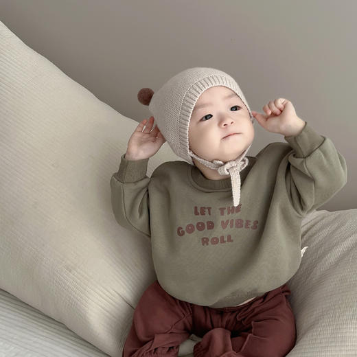 【韩版设计，风格时尚简约！】男宝宝外出服婴童 秋冬衣服秋季新款 韩版童装婴儿卫衣长裤套装-QQ 商品图5