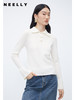 NEELLY纳俪商场同款POLO领毛衣女新款时尚喇叭袖套头针织百搭上衣N23102A01034 商品缩略图0