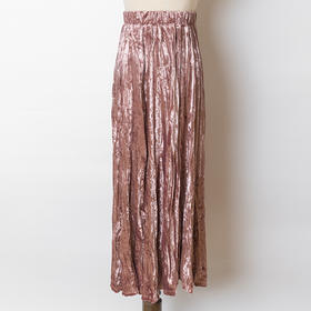 【现货】一姐美学|复古丝绒高品经编大摆裙