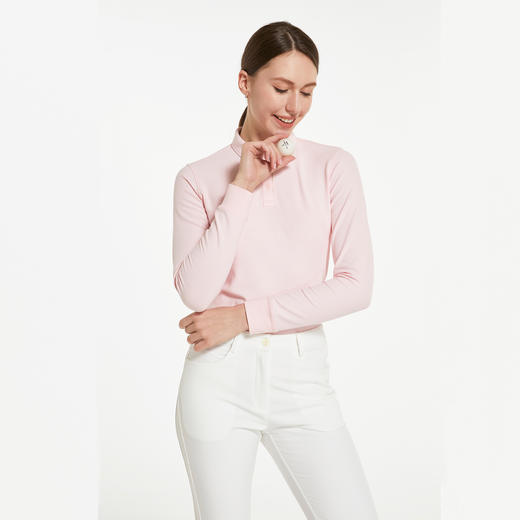 BMW-305B( PROSIMON高尔夫秋冬女款长袖简约风POLO衫) 商品图4