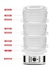 摩飞电蒸锅多功能家用多层蒸汽锅3层大容量早餐机电蒸笼蒸菜器 商品缩略图3