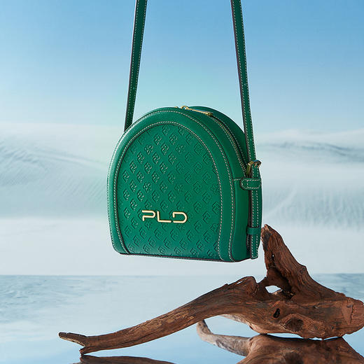 保兰德PLD东方雅奢新款PLD系列马蹄铁单肩斜挎包头层牛皮通勤必备女包 商品图4