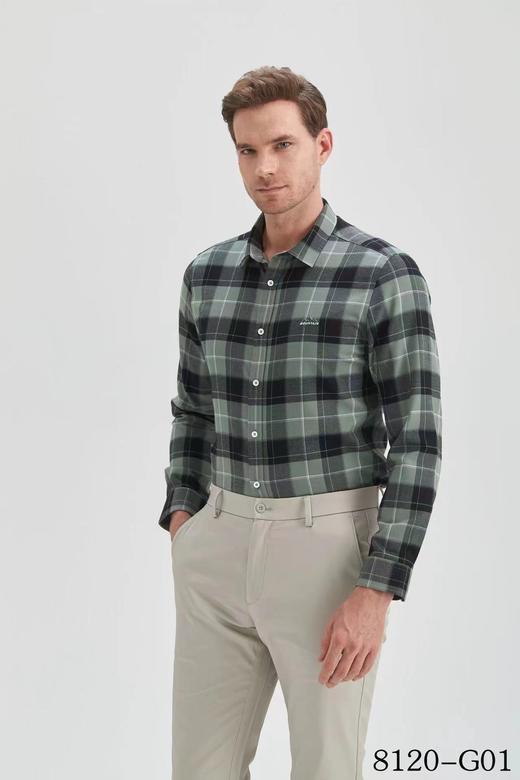男长袖衬衫8120 商品图3