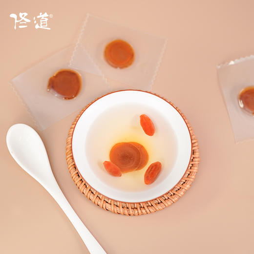 新日期【佟道 人参阿胶蜜片】人参阿胶椴树蜜 一盒50克 新老包装随机发货 商品图5