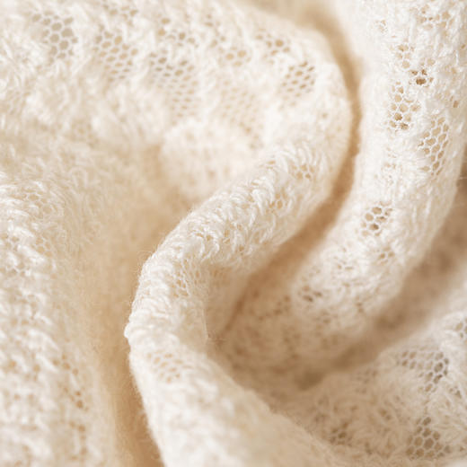 一姐美学|蕾丝丝绒拼接套头衫 商品图3