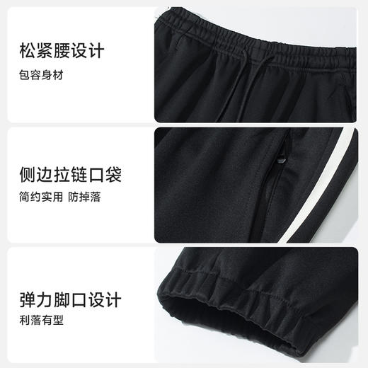 【一口价】【新款DSK】大依优型大码立领宽松新款两件套休闲运动服套装 商品图4