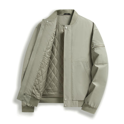 圣得西男士薄款棉服冬季款中青年棒球领轻薄款保暖棉衣男2362939743 商品图4