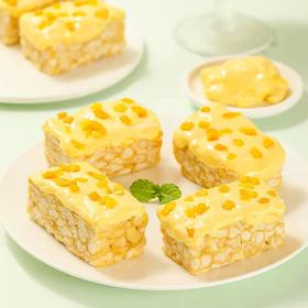 【榴莲芒果交织！奶盖沙琪玛】诱人口感，醇香滋味。榴莲芒果网红爆款零食早餐老式糕点休闲食品健康