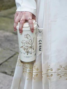 美到犯规啊，GERM铃兰限定保温杯