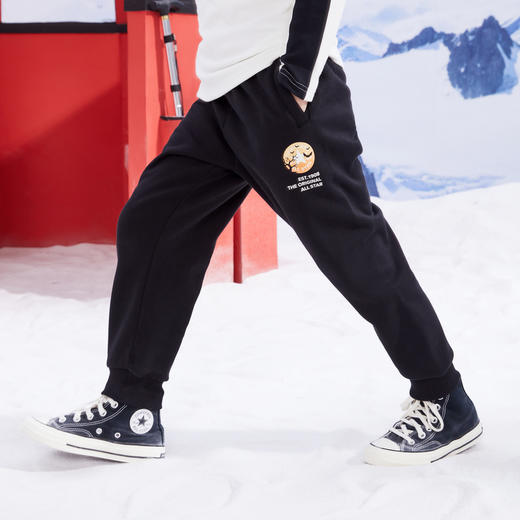 CONVERSE 冬 大童小童 儿童童装长裤 CNVB-KN-F370 商品图3
