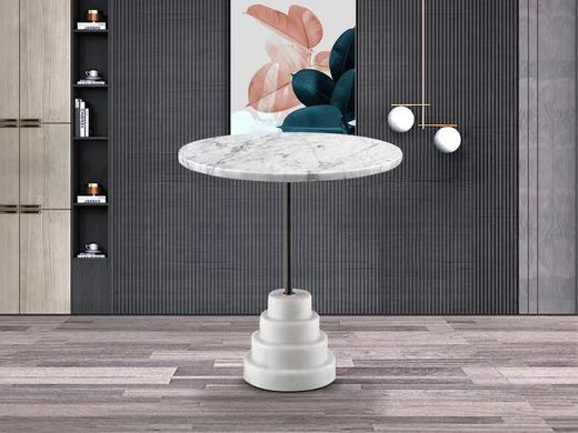 栖居 简 角几铁+天然石[免费送装，偏远地区除外] 商品图0