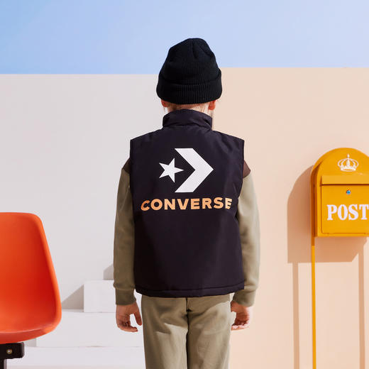 CONVERSE 冬 大童小童 儿童童装马甲 CNVB-VE-F356 商品图2