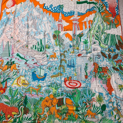 丝巾140*140。自己备注颜色 商品图0