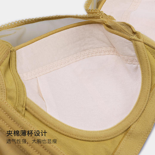 W348C01美季美优J星光说系列夹棉杯文胸W351D03 商品图2