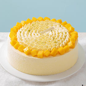 【伊利牧场冰淇淋蛋糕】芒芒雪山-全新伊利牧场冰淇淋夹心可选，新鲜芒果+冰淇淋夹心动物奶油蛋糕（1P139.9）