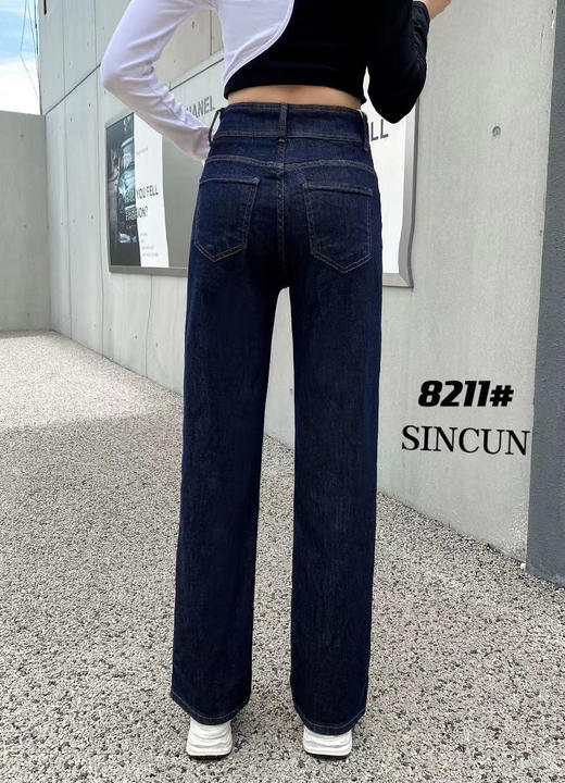 女牛仔烟管裤8211 商品图1