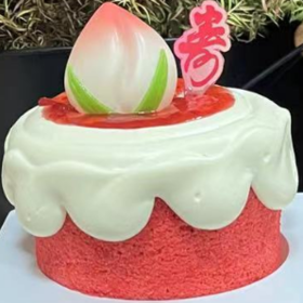 岁岁安康奶盖蛋糕