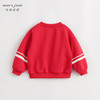 马克珍妮秋冬装新款 男童中国红小龙人半高领卫衣 232080 商品缩略图1