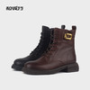 和诚行 2023秋冬新款厚底马丁靴女时尚百搭英伦风短靴0460233 商品缩略图3