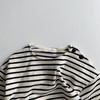 【圆领设计，简约大方！】2023韩版婴幼童装条纹圆领长袖T恤儿童肩开扣休闲打底衫春秋款lm 商品缩略图2