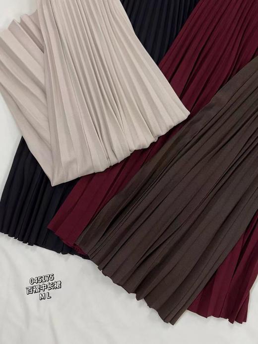 女百褶中长裙45175 商品图2