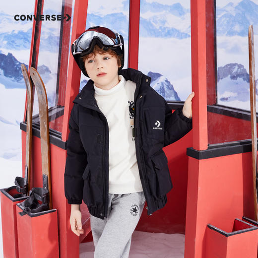 CONVERSE 冬 大童小童 儿童童装羽绒服 CNVN-MW-F362 商品图0