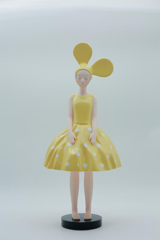 黄白波点-然女孩-500版 商品图1