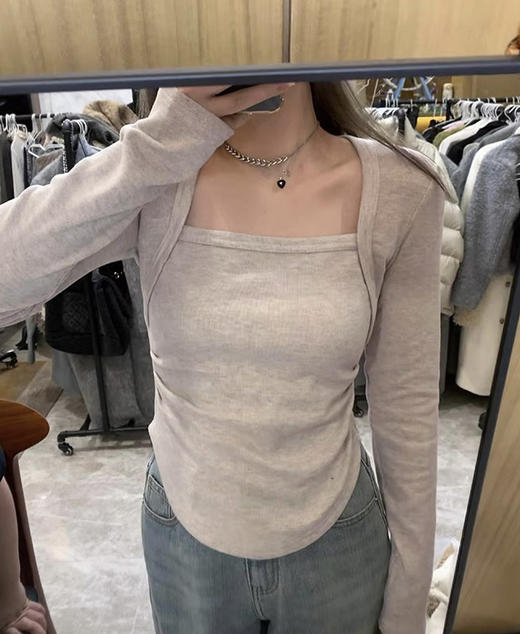 <曾小咸推荐>方领针织衫 商品图1