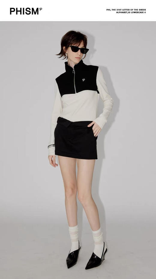 撞色假两件针织 商品图1