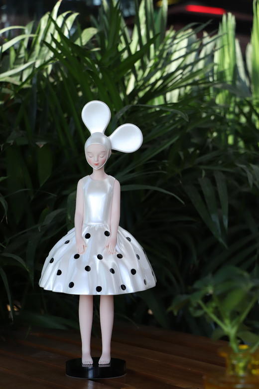 白黑波点-然女孩-500版 商品图2