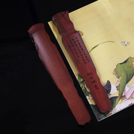 古琴松石间意°酸枝镇纸（对） 商品图1