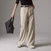 【品牌优选】INANDON 极简ROW风 加厚鱼骨呢宽松宽腿长裤 53727 商品缩略图2