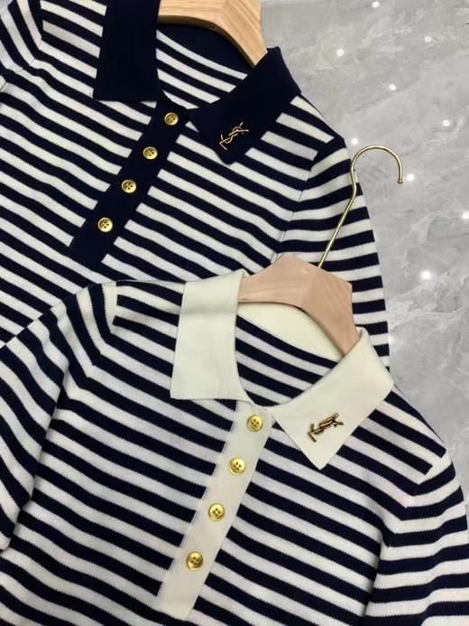 女条纹羊毛长袖166 商品图2