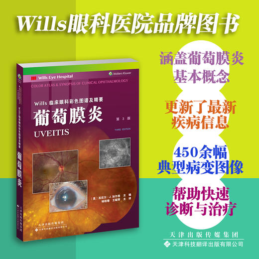 Wills临床眼科彩色图谱及精要系列（第3版） 图谱 眼科学 青光眼 小儿眼科 角膜病 眼整形 视网膜 神经眼科学 商品图6