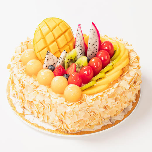 【鲜果蛋糕销量NO.1】全心全意蛋糕，缤纷鲜果，果香四溢，好评如潮（上海幸福西饼蛋糕） 商品图1