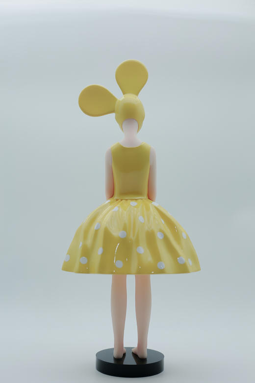 黄白波点-然女孩-500版 商品图3