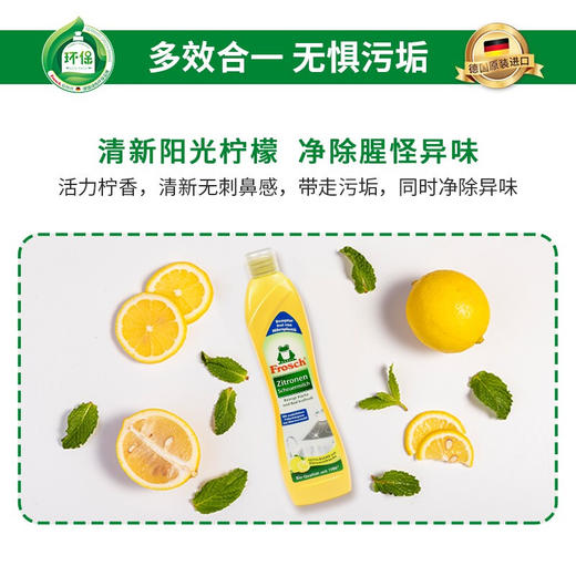 500ml*2瓶 /3瓶Frosch 柠檬不锈钢/陶瓷清洁剂【伊藤优选302209】 商品图2